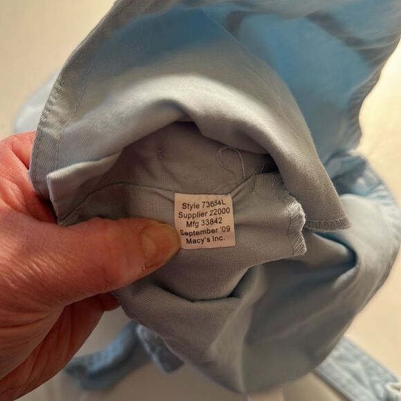 Baby Boys 100% Cotton Elephant Embroidered Overalls, size 12 months - Picture 9 of 9